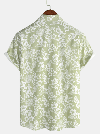 Andreas – Pure Cotton Tropical Bloom Shirt