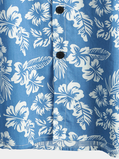 Andreas – Pure Cotton Tropical Bloom Shirt