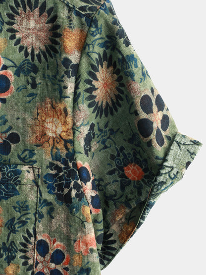 Vasileios – Tropical Vibe Cotton Shirt