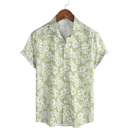 Andreas – Pure Cotton Tropical Bloom Shirt