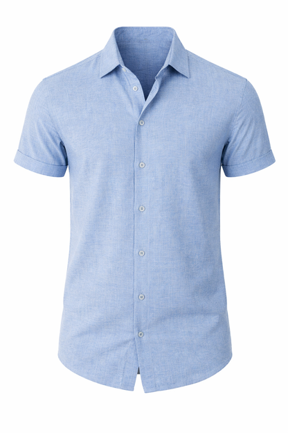 Philippos – Classic Linen Essential Πουκάμισο