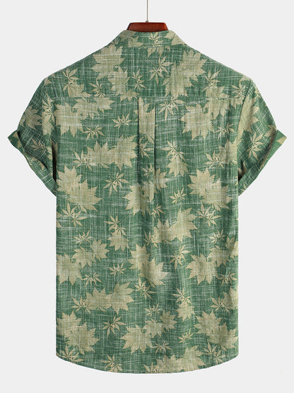 Vasileios – Tropical Vibe Cotton Shirt