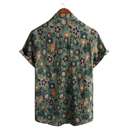 Vasileios – Tropical Vibe Cotton Shirt
