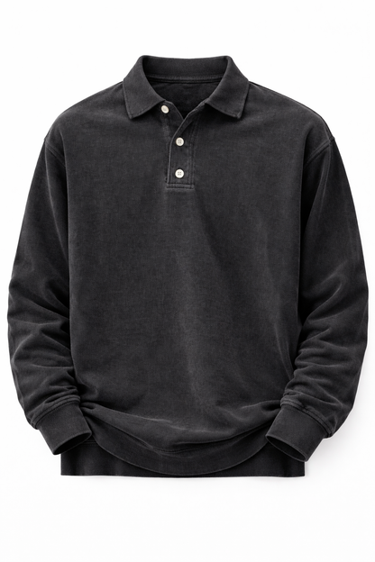Heitor – Urban Retro Quarter-Zip Longsleeve