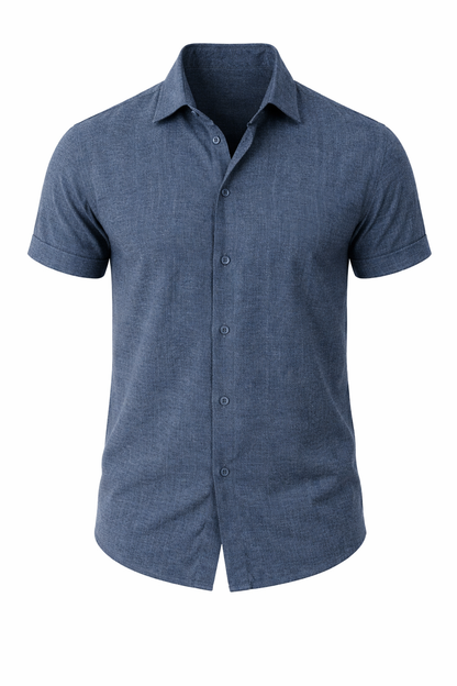 Philippos – Classic Linen Essential Πουκάμισο