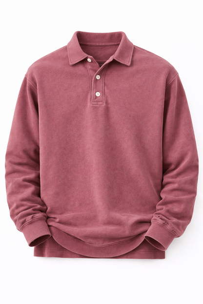 Heitor – Urban Retro Quarter-Zip Longsleeve